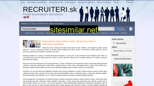 recruiteri.sk alternative sites