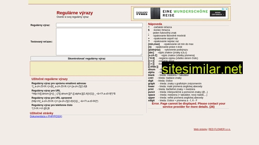 regexp.sk alternative sites