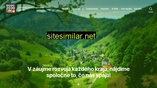 regiony2030.sk alternative sites