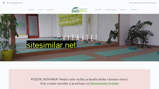 rehaspilates.sk alternative sites