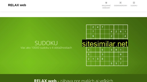 relaxweb.sk alternative sites