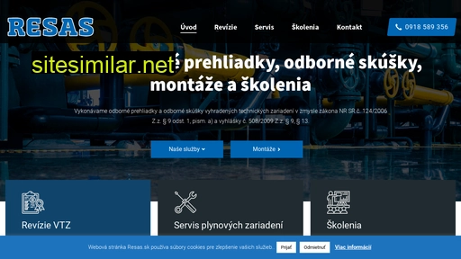 resas.sk alternative sites