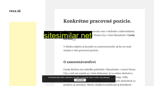 rexa.sk alternative sites