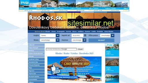 rhodos.sk alternative sites