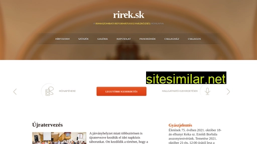 rirek.sk alternative sites