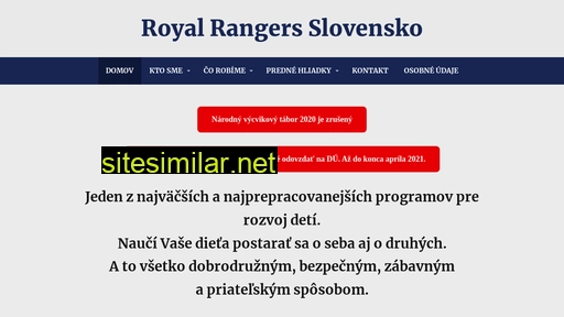 royal-rangers.sk alternative sites