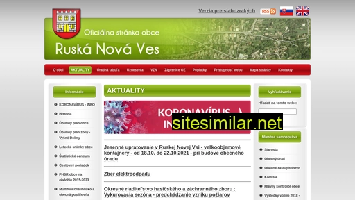 ruskanovaves.sk alternative sites