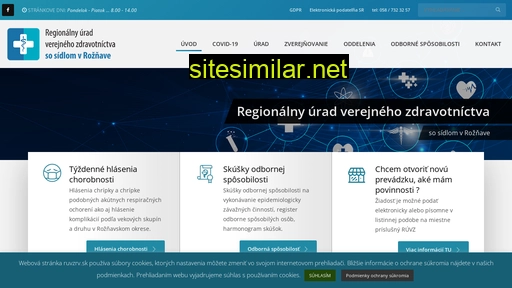 ruvzrv.sk alternative sites