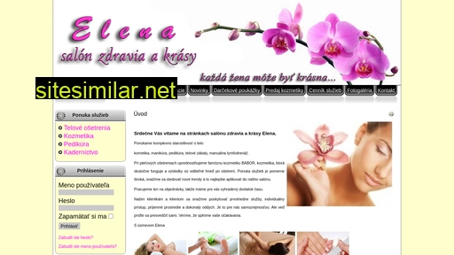 salonelena.sk alternative sites
