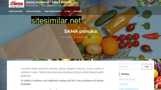 samamodrova.sk alternative sites