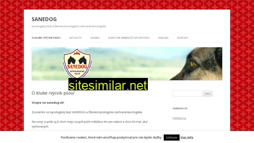 sanedog.sk alternative sites