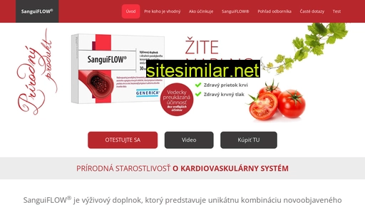 sanguiflow.sk alternative sites