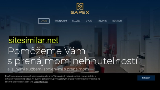 sapex.sk alternative sites