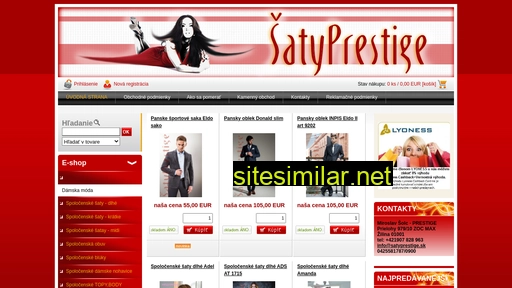 satyprestige.sk alternative sites