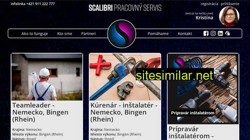 scalibri.sk alternative sites