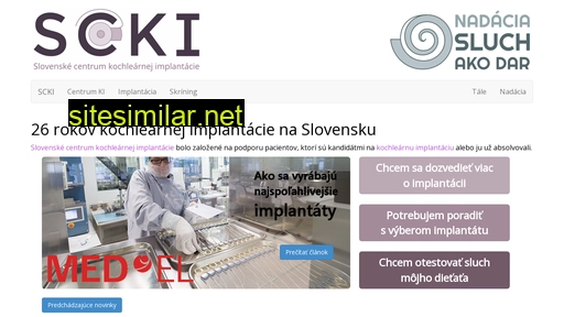 scki.sk alternative sites