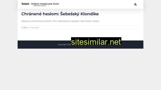 sebes.sk alternative sites