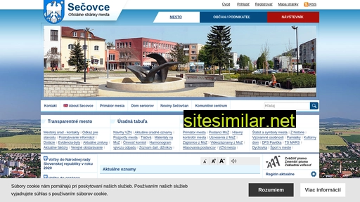 secovce.sk alternative sites