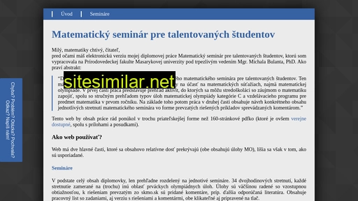 seminar-mo.sk alternative sites