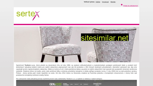 sertex.sk alternative sites