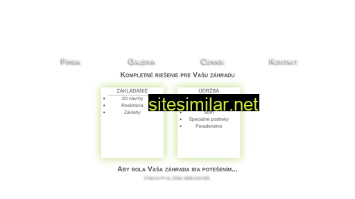 serviszelene.sk alternative sites
