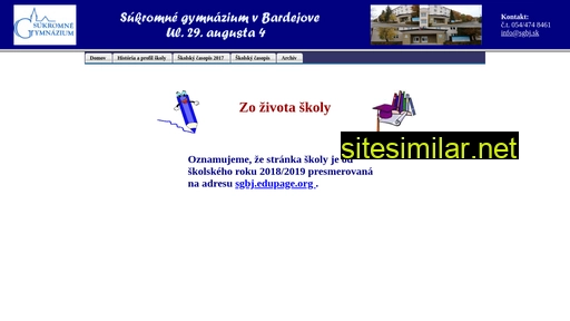 sgbj.sk alternative sites