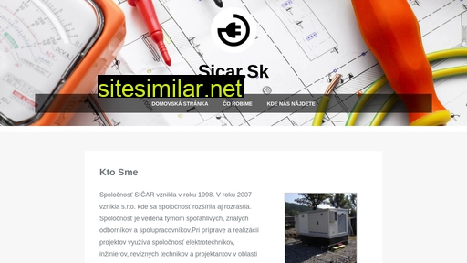 sicar.sk alternative sites