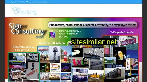 signconsulting.sk alternative sites