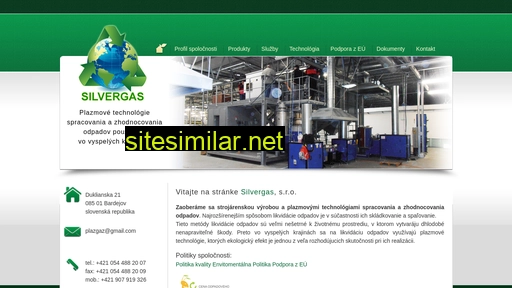 silvergas.sk alternative sites