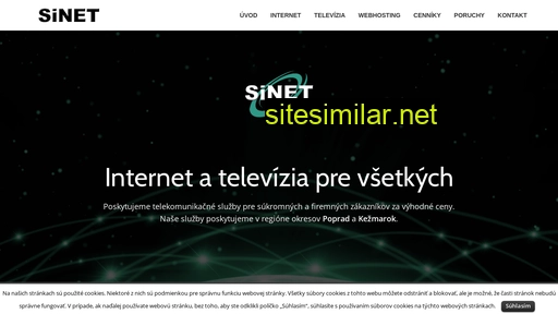 sinet.sk alternative sites