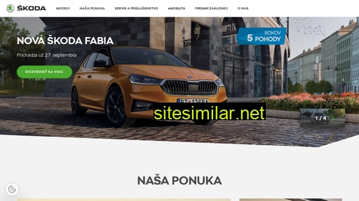 skoda-auto.sk alternative sites