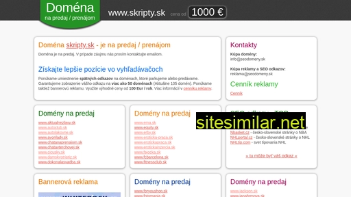 skripty.sk alternative sites