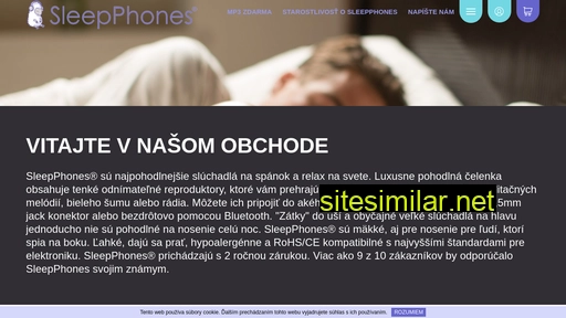 sleepphones.sk alternative sites
