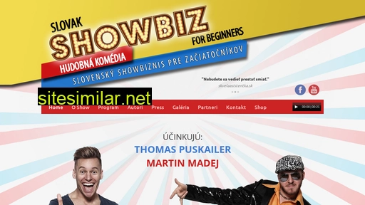 slovakshowbiz.sk alternative sites