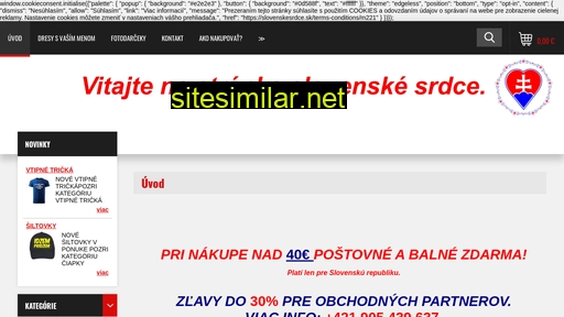 slovenskesrdce.sk alternative sites