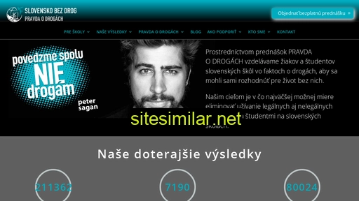 slovenskobezdrog.sk alternative sites