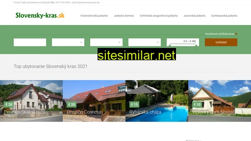 slovensky-kras.sk alternative sites