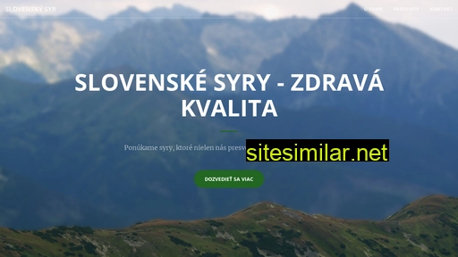 slovenskysyr.sk alternative sites