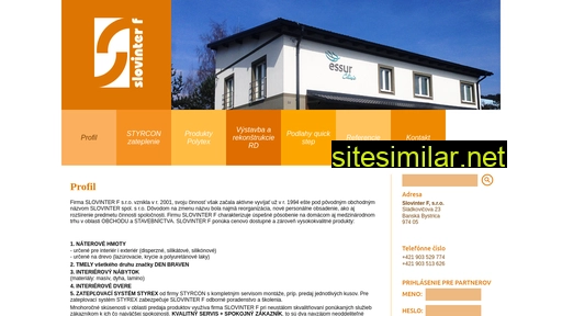 slovinterf.sk alternative sites