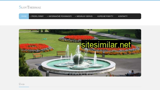 slovthermae.sk alternative sites