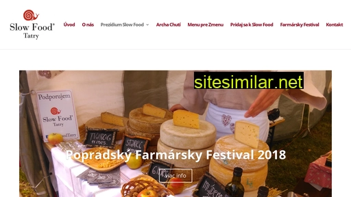slowfoodtatry.sk alternative sites