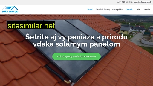 solarenergo.sk alternative sites