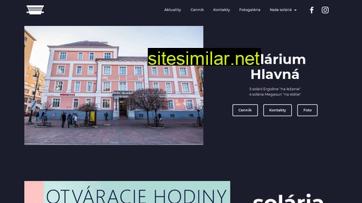 solariumhlavna.sk alternative sites