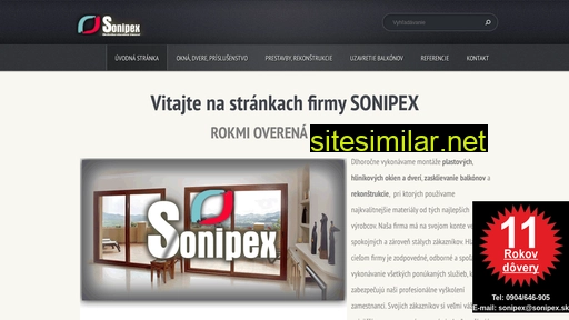 sonipex.sk alternative sites