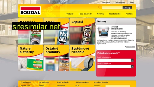 soudal.sk alternative sites