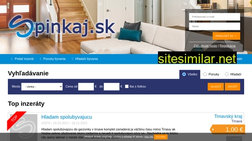 spinkaj.sk alternative sites