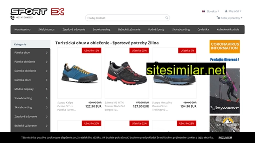 sportex.sk alternative sites