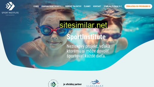 sportinstitute.sk alternative sites