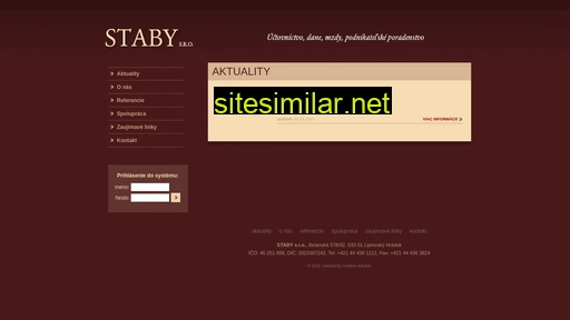 staby.sk alternative sites