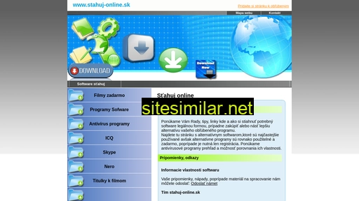 stahuj-online.sk alternative sites